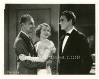 2x278 FIRST YEAR 7.75x10 still '32 Janet Gaynor between Charles Farrell & George Meeker!