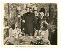 2x280 FLAME OF NEW ORLEANS 8x10 still '41 men drag Mischa Auer away from pretty laughing ladies!