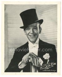 2x290 FRED ASTAIRE 8x10 fan photo '37 on the set of A Damsel in Distress by John Miehle!