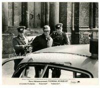 2x301 FUNERAL IN BERLIN 8.25x9.5 still '67 German police take Michael Caine into custody!