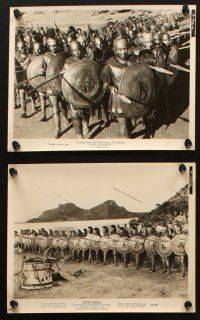 3d567 300 SPARTANS 7 8x10 stills '62 cool war images from the mighty battle of Thermopylae!