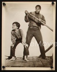 3d812 ADVENTURES OF HUCKLEBERRY FINN 3 8x10 stills '60 Eddie Hodges and Archie Moore!