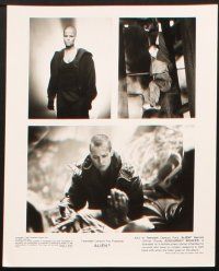 3d605 ALIEN 3 6 8x10 stills '92 great images of Sigourney Weaver as Ripley, David Fincher candid!