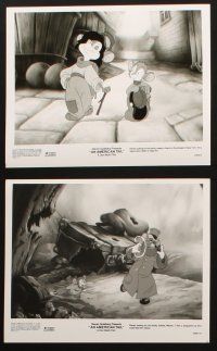 3d463 AMERICAN TAIL 9 8x10 stills '86 Steven Spielberg, Don Bluth cartoon, Fievel the mouse!