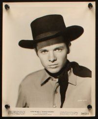 3d482 AUDIE MURPHY 8 8x10 stills '50s great images from a variety of cowboy western roles!