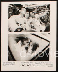 3d333 APOLLO 13 presskit w/ 5 stills '95 directed by Ron Howard, Tom Hanks, Kevin Bacon & Paxton!