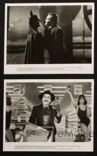 3d335 BATMAN presskit w/ 5 stills '89 Michael Keaton, Jack Nicholson, directed by Tim Burton!