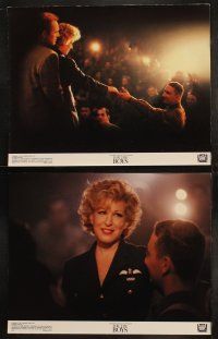 3j156 FOR THE BOYS 8 color 11x14 stills '91 Bette Midler entertains the troops in WWII, James Caan!