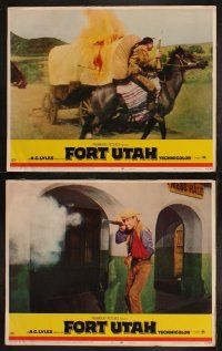 3j159 FORT UTAH 8 LCs '66 John Ireland vowed to kill no more until the ambush at Fort Utah!