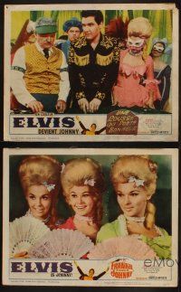 3j716 FRANKIE & JOHNNY 4 LCs '66 Elvis Presley, Sue Ann Langdon, cool gambling images!