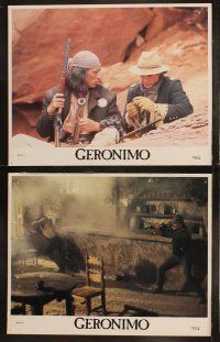 3j169 GERONIMO 8 LCs '93 Walter Hill, Native American Wes Studi, Robert Duvall, Hackman!