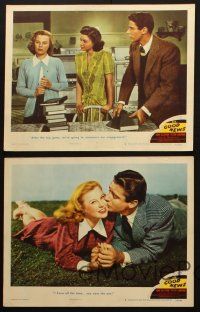 3j661 GOOD NEWS 5 LCs '47 cool images with June Allyson & Peter Lawford kissing and dancing!