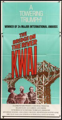 3m213 BRIDGE ON THE RIVER KWAI 3sh R72 William Holden, Alec Guinness, David Lean classic!