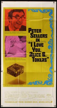 3m357 I LOVE YOU, ALICE B. TOKLAS 3sh '68 Peter Sellers eats turned-on marijuana brownies!