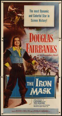 3m370 IRON MASK 3sh R53 Douglas Fairbanks is the most dynamic & colorful star in screen history!