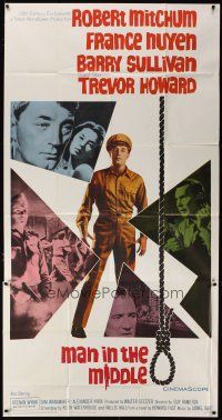 3m428 MAN IN THE MIDDLE 3sh '64 Robert Mitchum, France Nuyen, directed by Guy Hamilton!