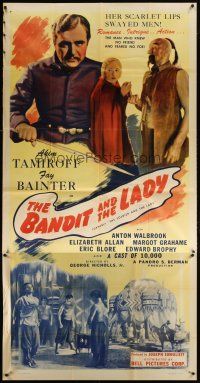 3m521 SOLDIER & THE LADY 3sh R45 Anton Walbrook as Michael Strogoff, The Bandit & the Lady!
