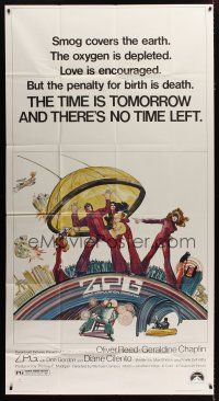 3m611 Z.P.G. 3sh '72 Oliver Reed, Geraldine Chaplin, Zero Population Growth, there's no time left!