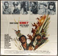 3m029 CHE int'l 6sh '69 art of Omar Sharif as Guevara, Jack Palance as Fidel Castro!
