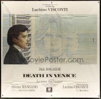 3m036 DEATH IN VENICE int'l 6sh '71 Luchino Visconti's Morte a Venezia, Bogarde, Silvana Mangano