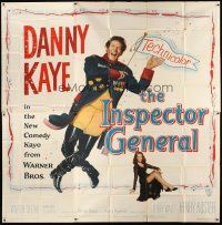 3m068 INSPECTOR GENERAL 6sh '50 art of Danny Kaye & luscious little lovely Barbara Bates!