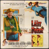 3m080 LAST POSSE 6sh '53 Broderick Crawford is a sheriff who has no friends except his badge!