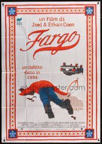 3m883 FARGO Italian 1p '96 a homespun murder story from the Coen Brothers, great image!