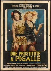 3m831 ZIG-ZAG Italian 2p '75 art of sexy prostitutes Catherine Deneuve & Bernadette Lafont!