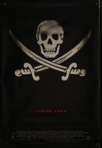 3p178 CUTTHROAT ISLAND foil advance 1sh '95 cool foil image of skull & crossed swords!