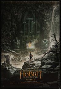 3p371 HOBBIT: THE DESOLATION OF SMAUG teaser DS 1sh '13 Peter Jackson directed, Martin Freeman