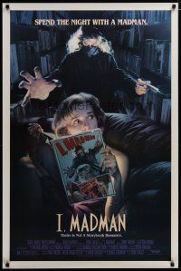 3p399 I, MADMAN 1sh '89 Jenny Wright, Clayton Rohner, violent horror!