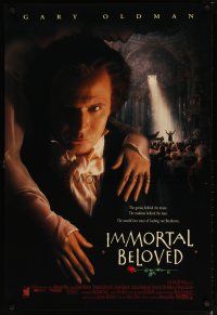 3p402 IMMORTAL BELOVED int'l 1sh '94 cool image of Gary Oldman as Ludwig van Beethoven!