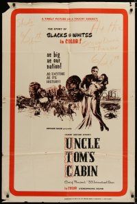 3x903 UNCLE TOM'S CABIN 1sh '69 Kroger Babb, Harriet Beecher Stowe, Herbert Lom!