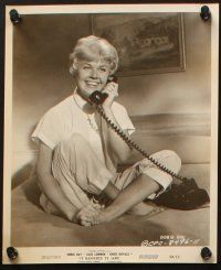 4c462 DORIS DAY 8 8x10 stills '50s wonderful variety of close up and full length portraits!