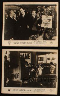 4c670 CITIZEN KANE 5 English FOH LCs '41 Orson Welles, Ruth Warrick, Dorothy Comingore, Cotten!