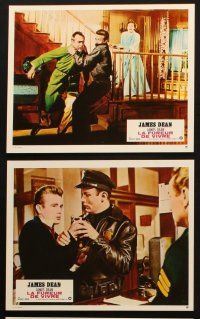 4e176 REBEL WITHOUT A CAUSE 12 French LCs R70s James Dean was a bad boy from a good family!