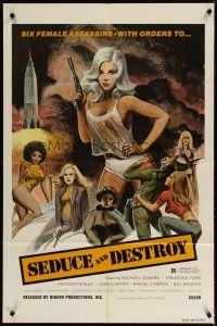 4m262 DOLL SQUAD 1sh '73 Ted V. Mikels directed, an elite army of lady assassins!