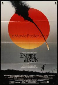 4m292 EMPIRE OF THE SUN advance 1sh '87 Stephen Spielberg, John Malkovich, first Christian Bale!