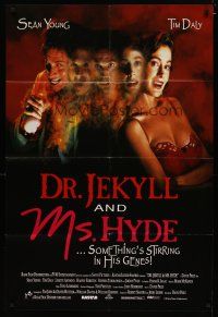 4m266 DR JEKYLL & MS HYDE English 1sh '95 Sean Young & Tim Daly in wacky horror spoof!