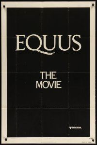 4m300 EQUUS advance 1sh '77 Richard Burton, Jenny Agutter, Peter Firth, Sidney Lumet directed!