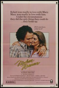 4m602 MODERN ROMANCE 1sh '81 Albert Brooks loves Kathryn Harrold but wants to break up with her!