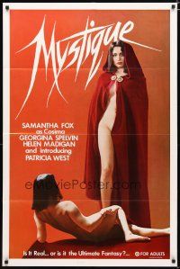 4m626 MYSTIQUE 1sh '79 art of super sexy near-naked Samantha Fox as Cosima in the ultimate fantasy