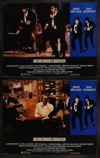 5c086 BLUES BROTHERS 8 LCs '80 John Belushi & Dan Aykroyd, Carrie Fisher, Ray Charles, Cab Calloway