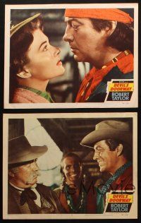 5c637 DEVIL'S DOORWAY 5 LCs '50 Robert Taylor, Louis Calhern, Paula Raymond, Anthony Mann!