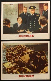 5c560 DUNKIRK 6 LCs '58 John Mills, Richard Attenborough, cool World War II battle scenes!