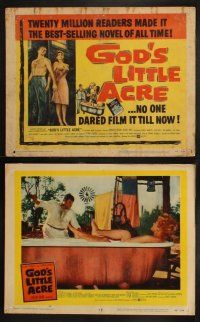 5c163 GOD'S LITTLE ACRE 8 LCs '58 Robert Ryan, Aldo Ray, sexy Tina Louise, Buddy Hackett!