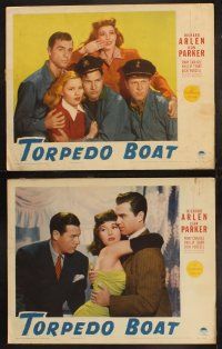 5c380 TORPEDO BOAT 8 LCs '42 Richard Arlen, Jean Parker, Carlisle, Phillip Terry & Purcell!