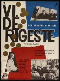 5e710 POSSESSORS Danish '60 Jean Gabin, Annie Ducaux, Jean Desailly!