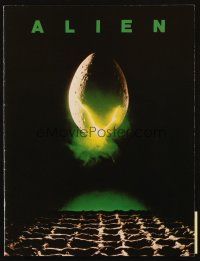 5g348 ALIEN souvenir program book '79 Ridley Scott outer space sci-fi monster classic!