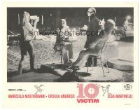 5j322 10th VICTIM LC '65 Marcello Mastroianni, sexy Elsa Martinelli & dummies!